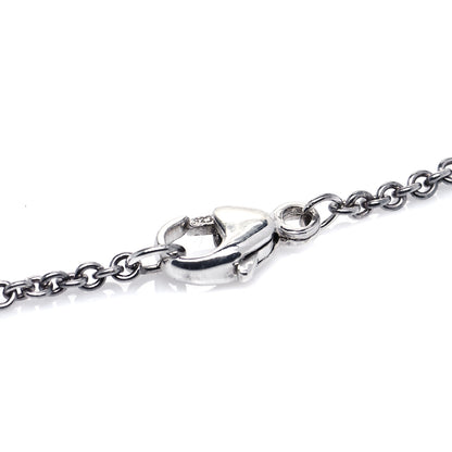 Tiffany Sterling Silver Pearl Cushion Lariat Necklace 3 of 5
