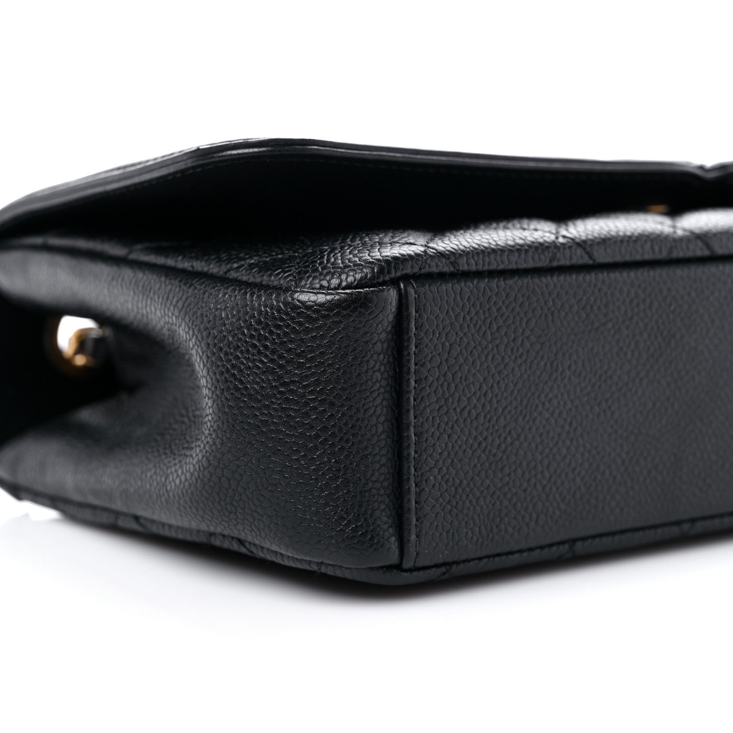 Chanel Caviar Quilted Medium CC Filigree Flap Black 8 of 11