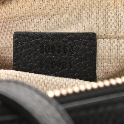 Gucci Pebbled Calfskin Small Soho Disco Bag Black 7 of 16