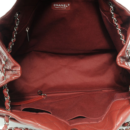 Chanel Caviar CC Timeless Soft Tote Red 5 of 7