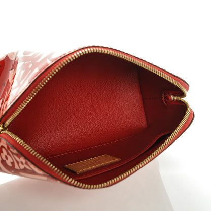 Louis Vuitton Patent Sweet Monogram Cosmetic Pouch Pomme D’Amour 4 of 6