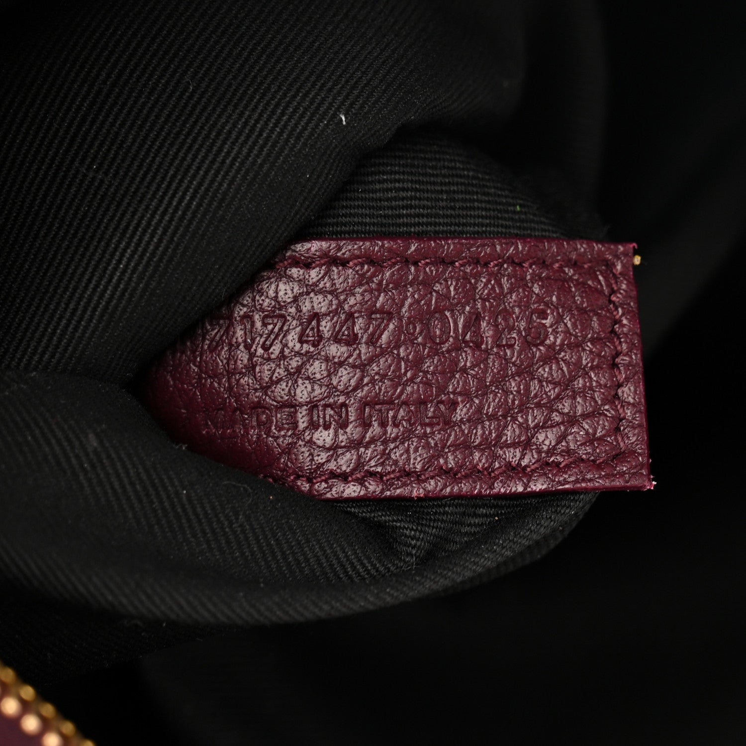 Saint Laurent Grained Calfskin Small Supple Sac De Jour Rouge Cabernet 7 of 13