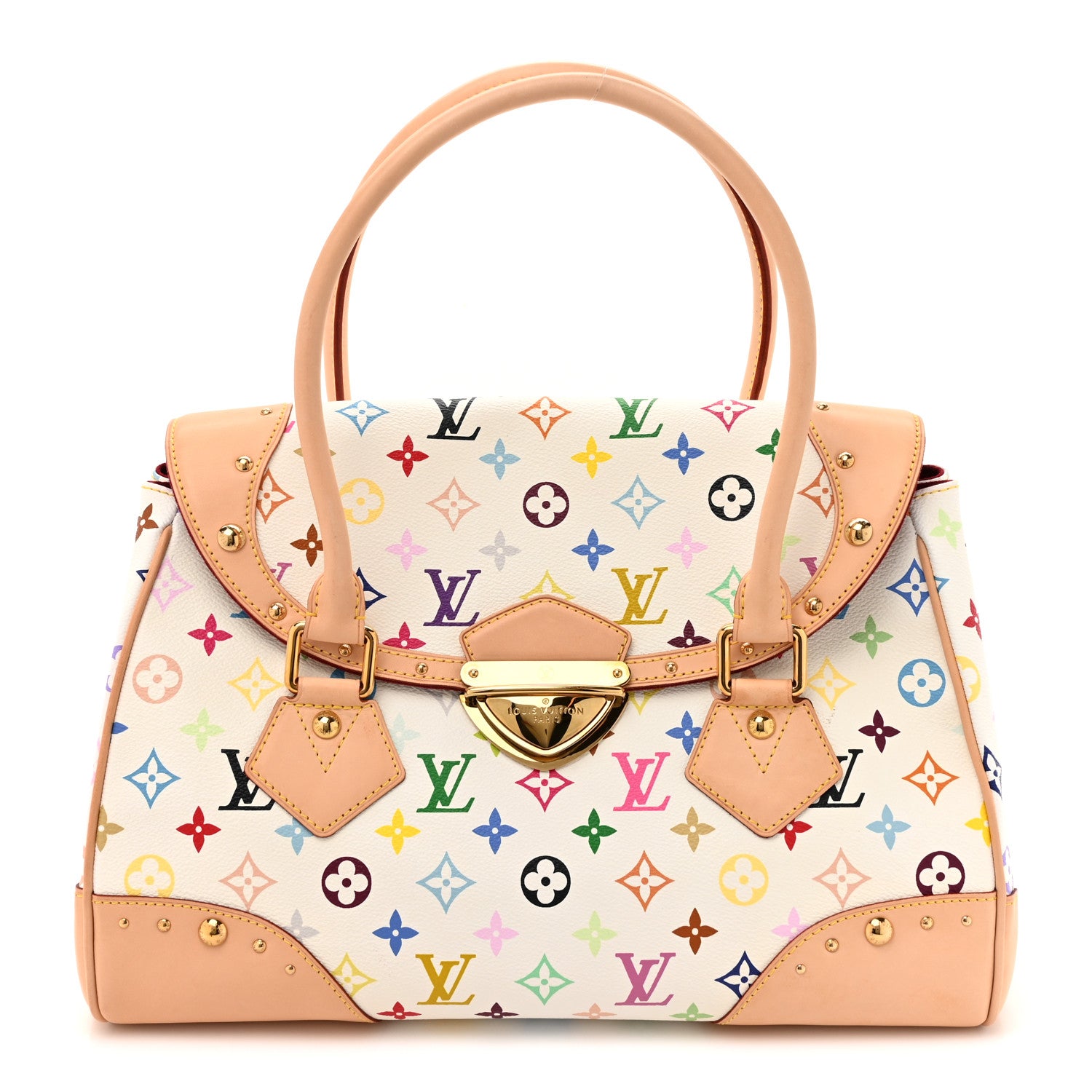 Louis Vuitton Monogram Multicolor Beverly GM White 1 of 13