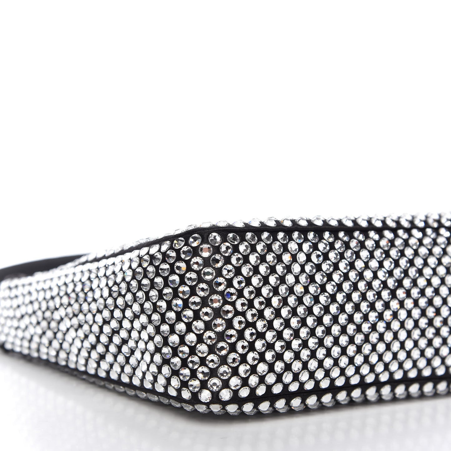 Satin Crystal Mini Re-Edition 2000 Bag Cristal