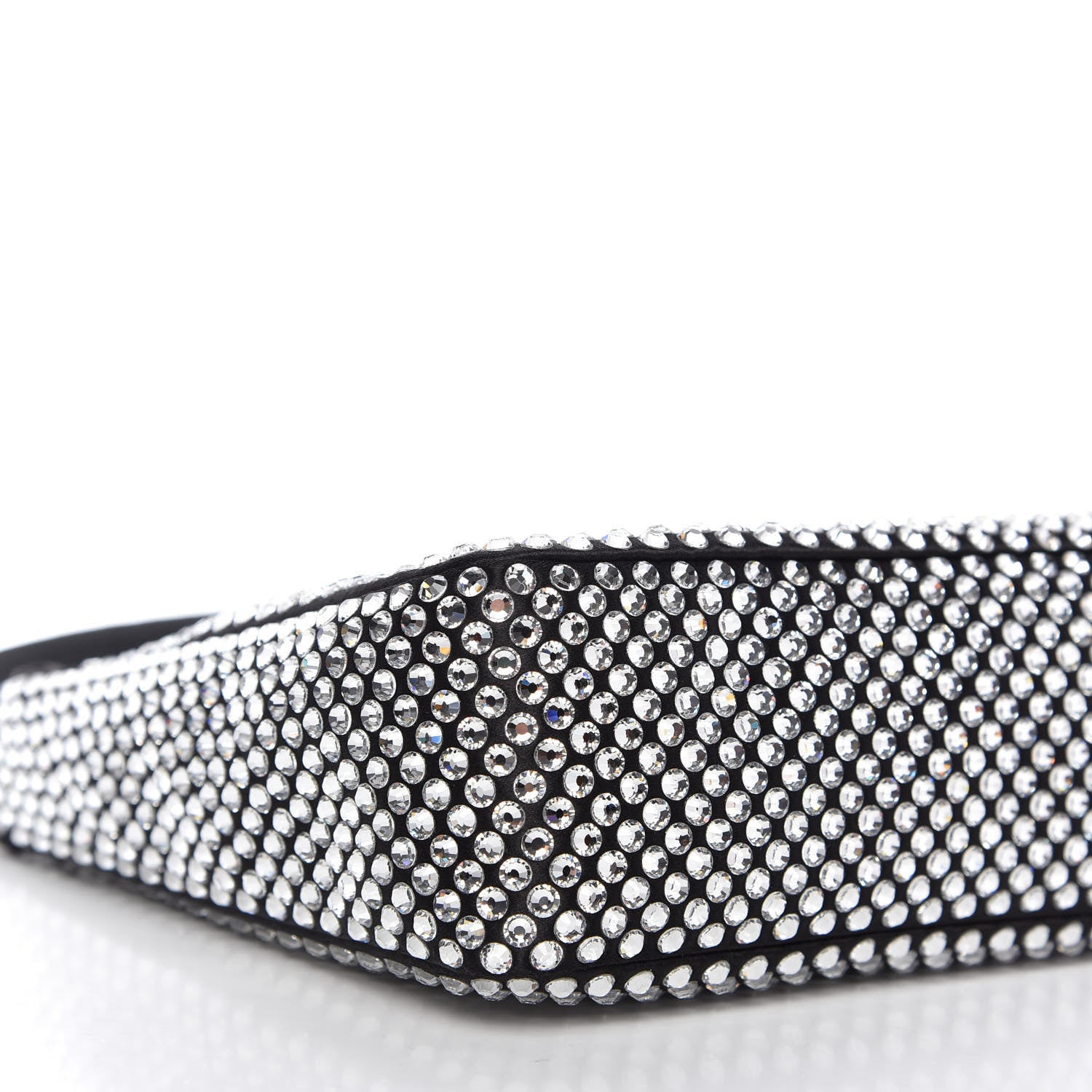 Prada Satin Crystal Mini Re-Edition 2000 Bag Cristal 6 of 12