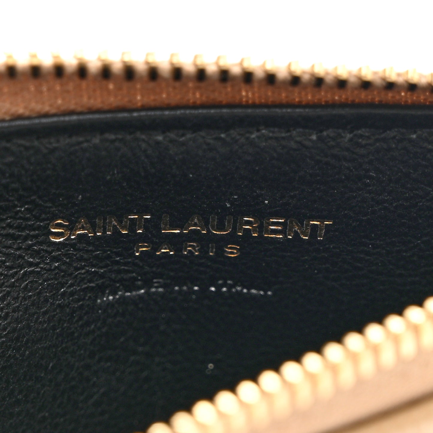 Monogram Grain de Poudre 5 Fragments Zip Pouch Card Holder Dark Latte