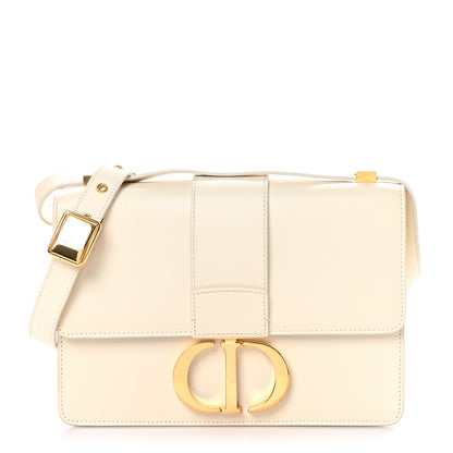 Christian Dior Box Calfskin 30 Montaigne Flap Bag Latte 1 of 12