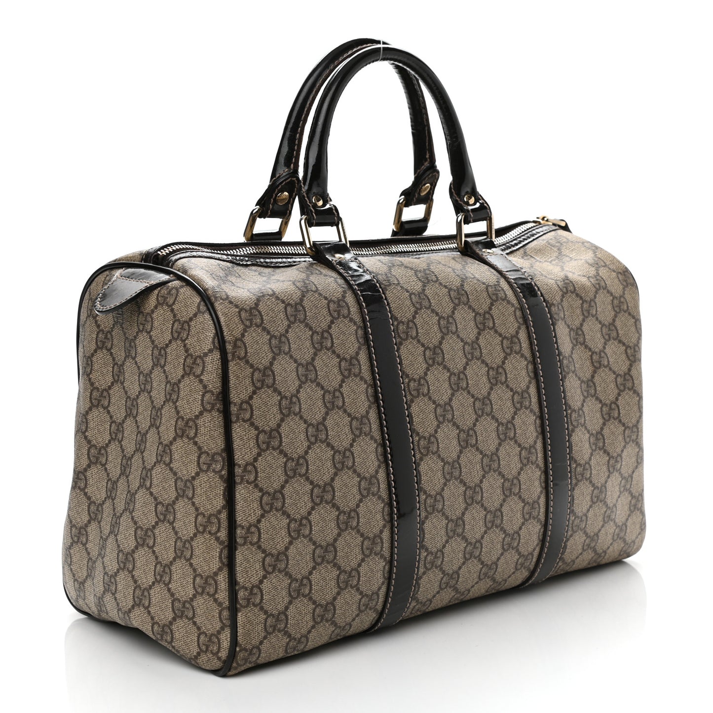 GG Plus Monogram Medium Joy Boston Dark Brown