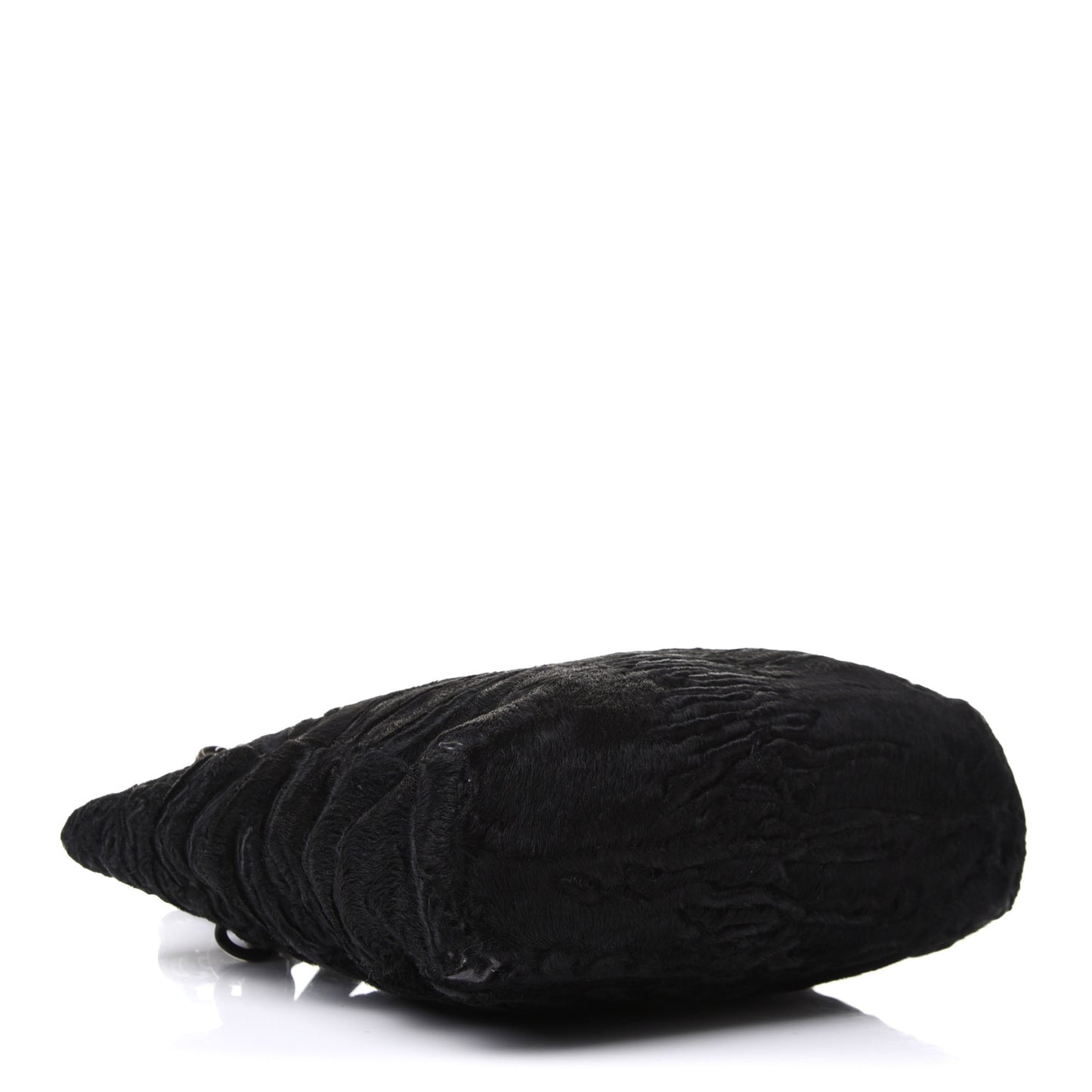 Persian Lamb Fur Tote Black