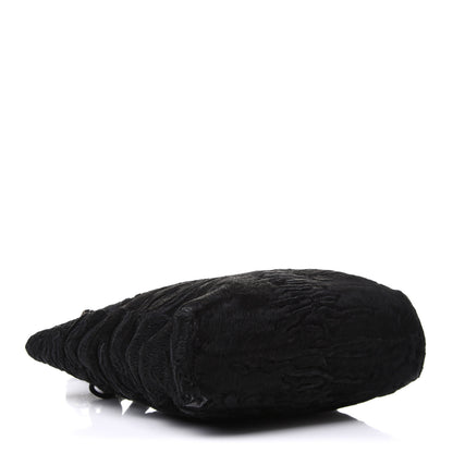 Chanel Persian Lamb Fur Tote Black 3 of 10