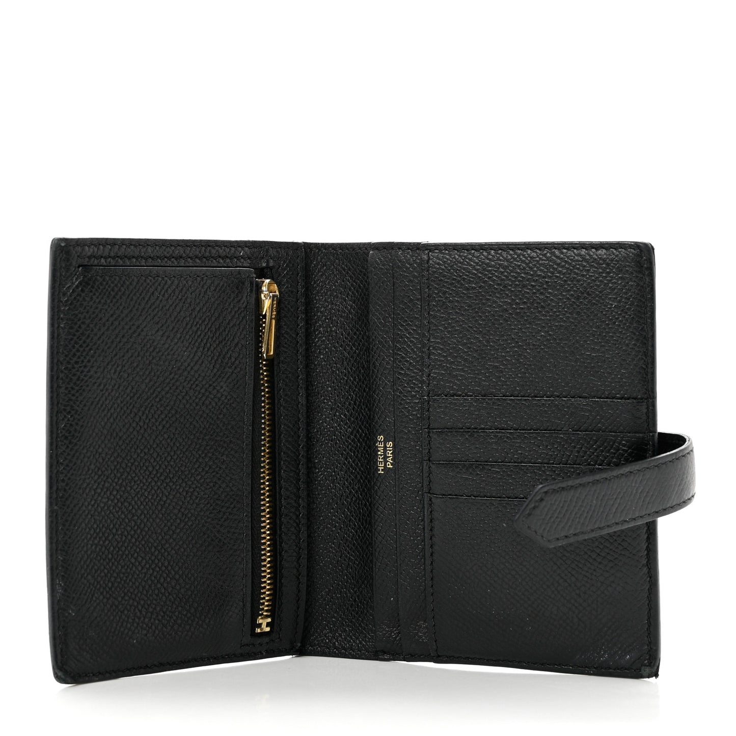 Epsom Bearn Compact Wallet Black
