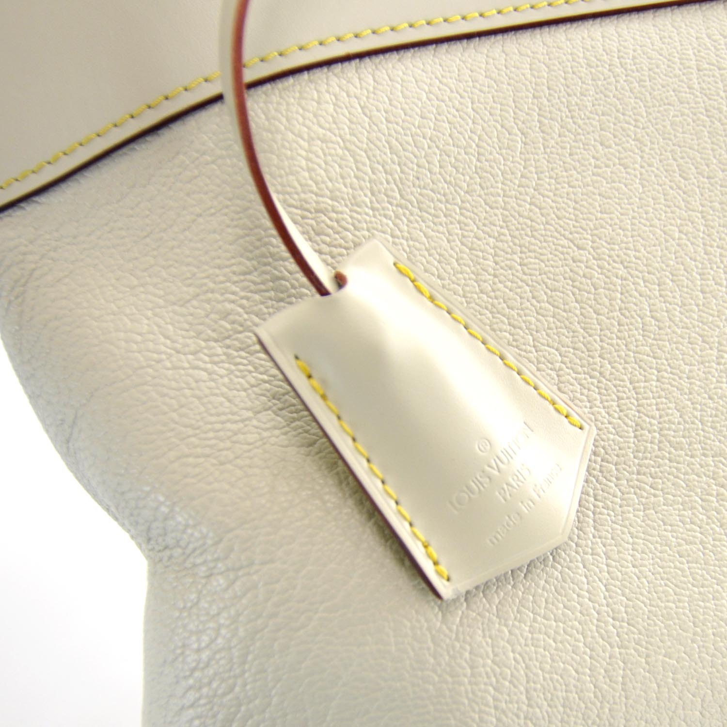 Louis Vuitton Suhali Lockit MM White 5 of 8