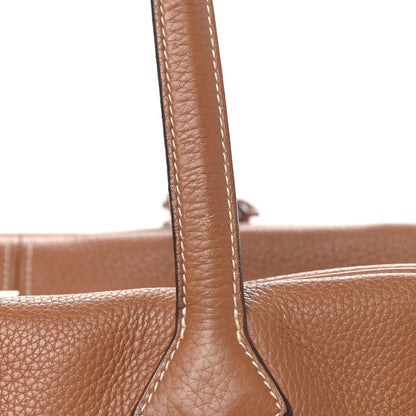 Hermes Taurillon Clemence Victoria II 35 Gold 5 of 8