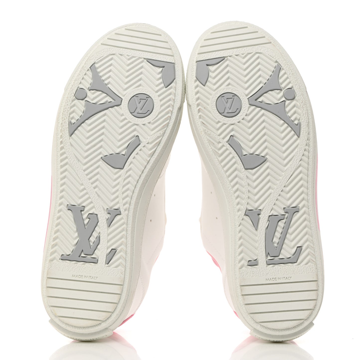 Calfskin Charlie Sneaker 37.5 White Rose Clair