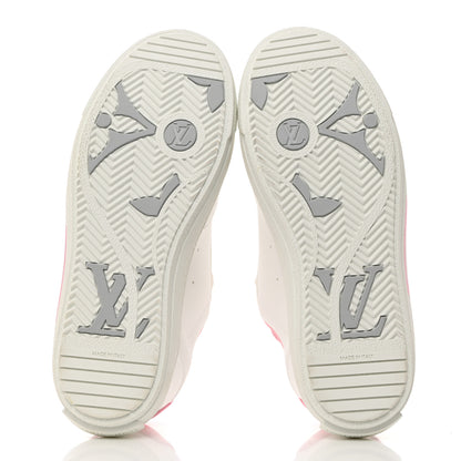 Louis Vuitton Calfskin Charlie Sneaker 37.5 White Rose Clair 5 of 7