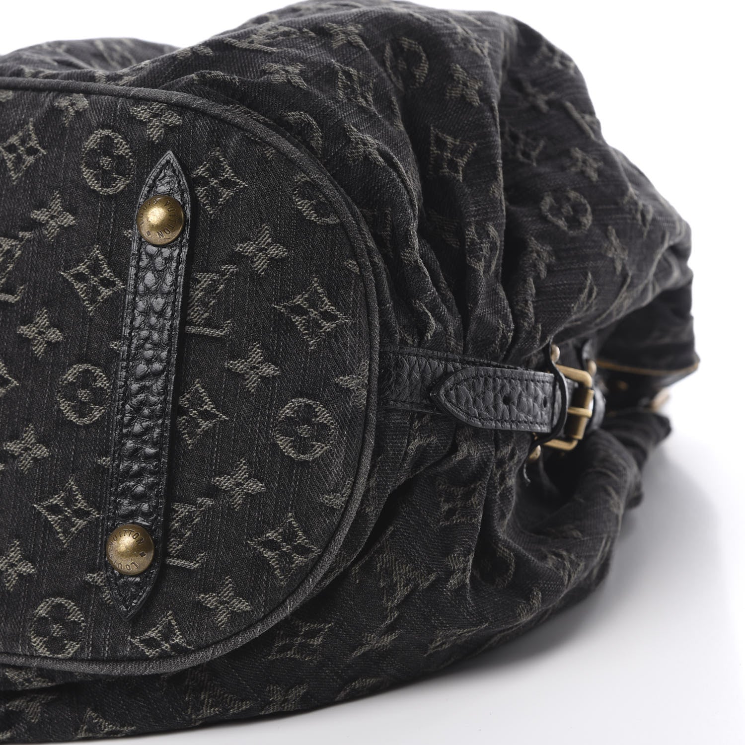 Louis Vuitton Denim Mahina XL Black 9 of 9