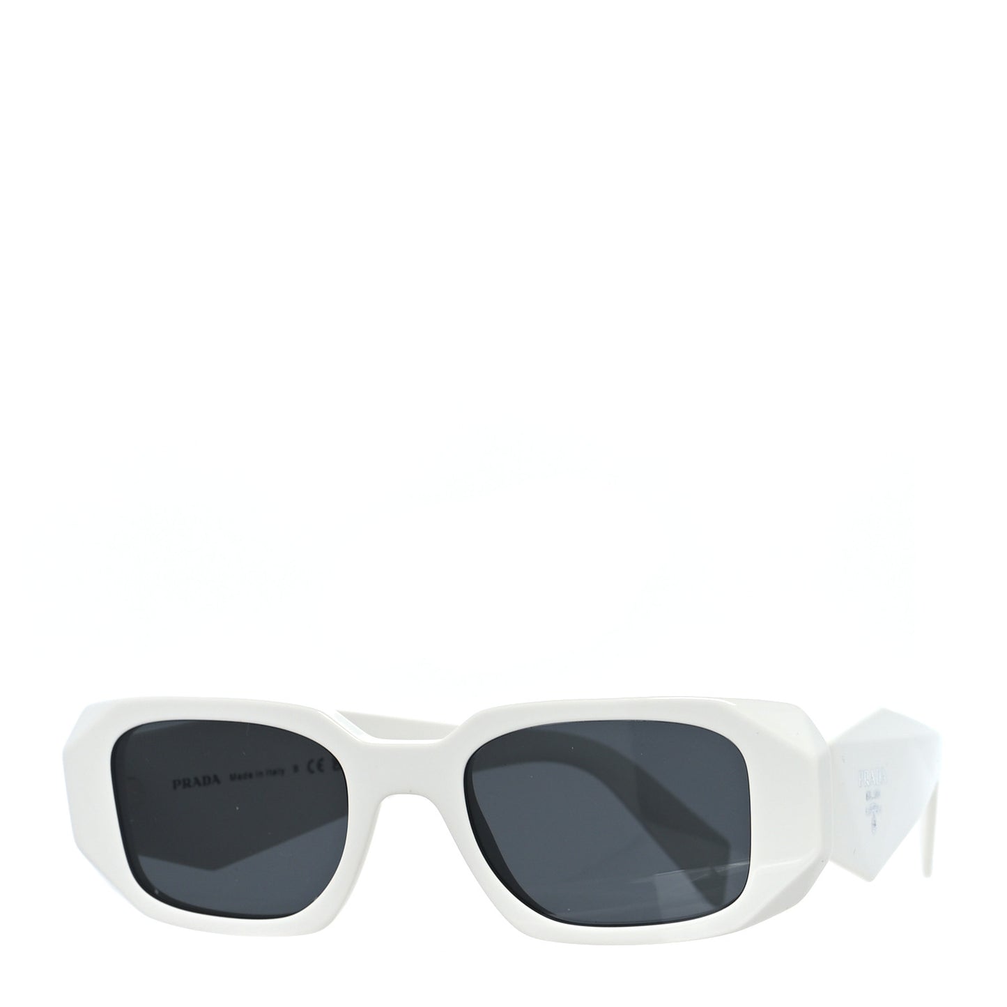 Acetate Symbole Sunglasses SPR 17W White