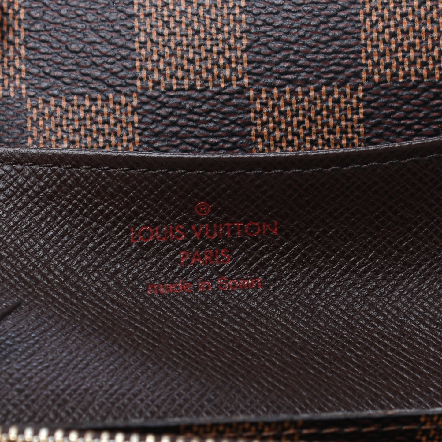 Damier Ebene Emilie Wallet