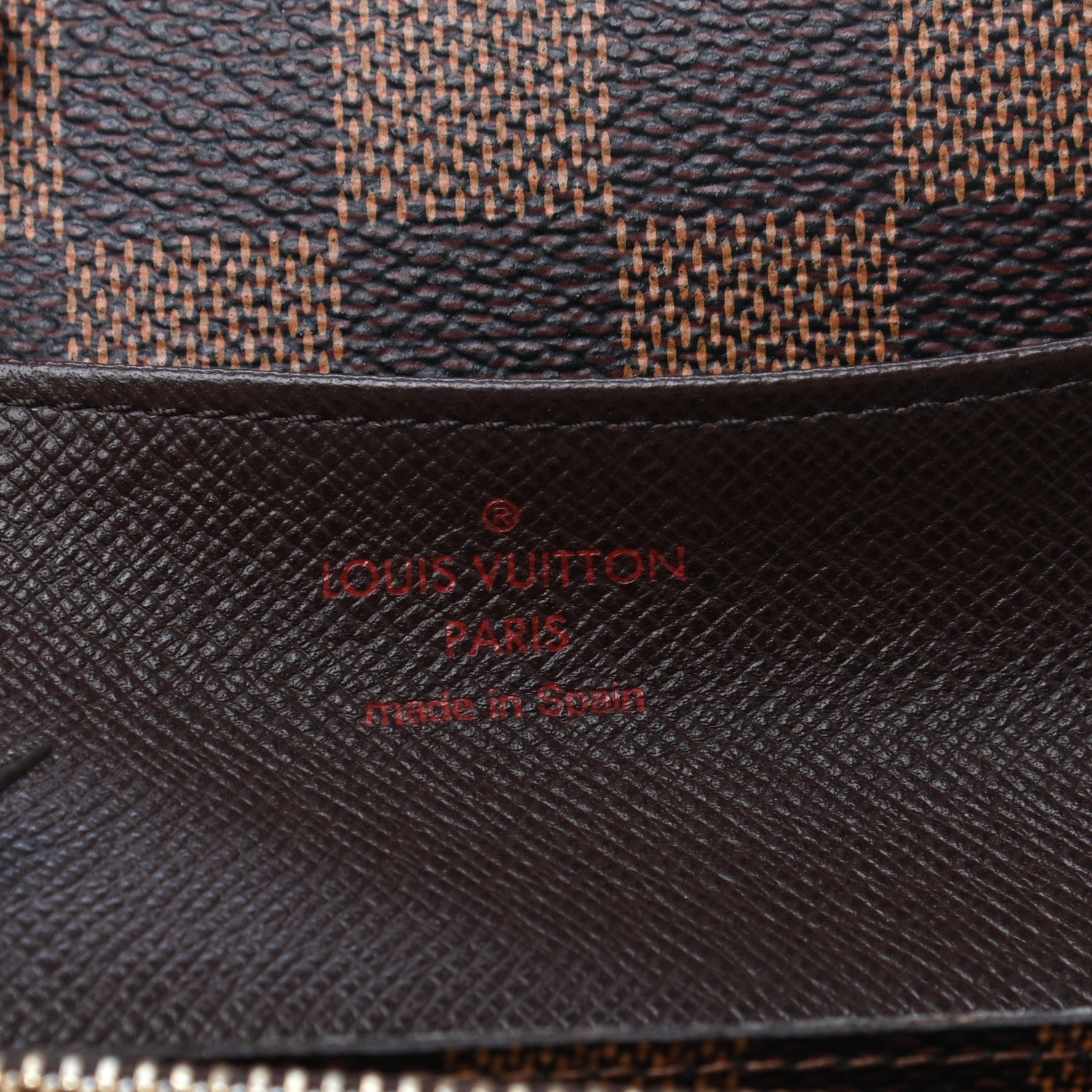 Louis Vuitton Damier Ebene Emilie Wallet 5 of 7