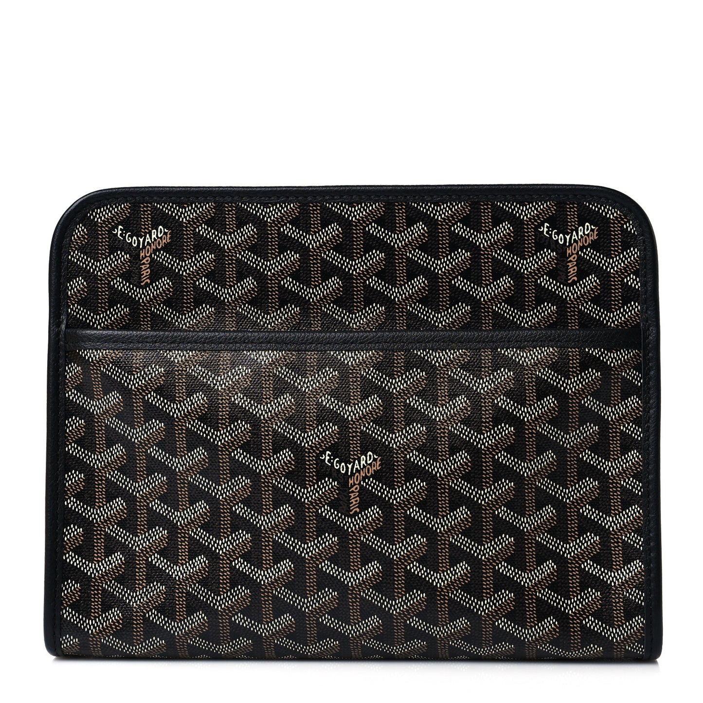Goyardine Jouvence MM Toiletry Pouch Black
