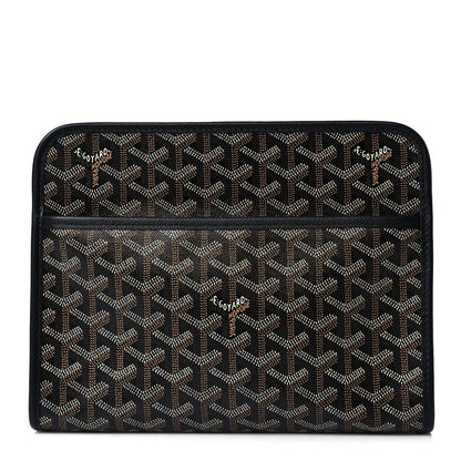 Goyard Goyardine Jouvence MM Toiletry Pouch Black 1 of 8