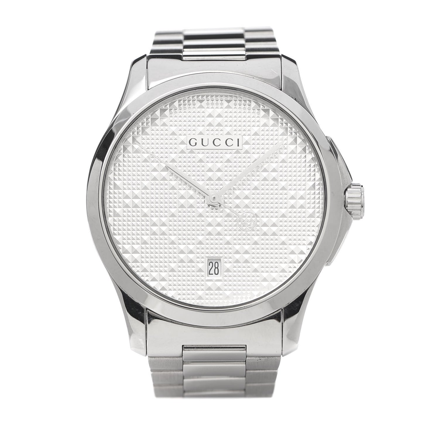 Stainless Steel 38mm G-Timeless Diamante Quartz Watch