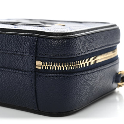 Chanel Caviar Quilted Small CC Filigree Vanity Case Navy Black 10 of 10