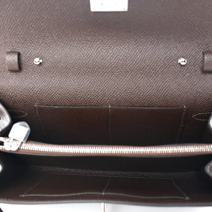 Hermes Epsom Kelly Wallet To Go Chocolate 5 of 10
