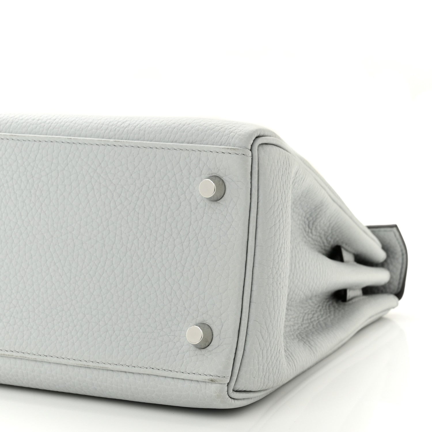 Hermes Togo Kelly Retourne 28 Bleu Pale 8 of 10