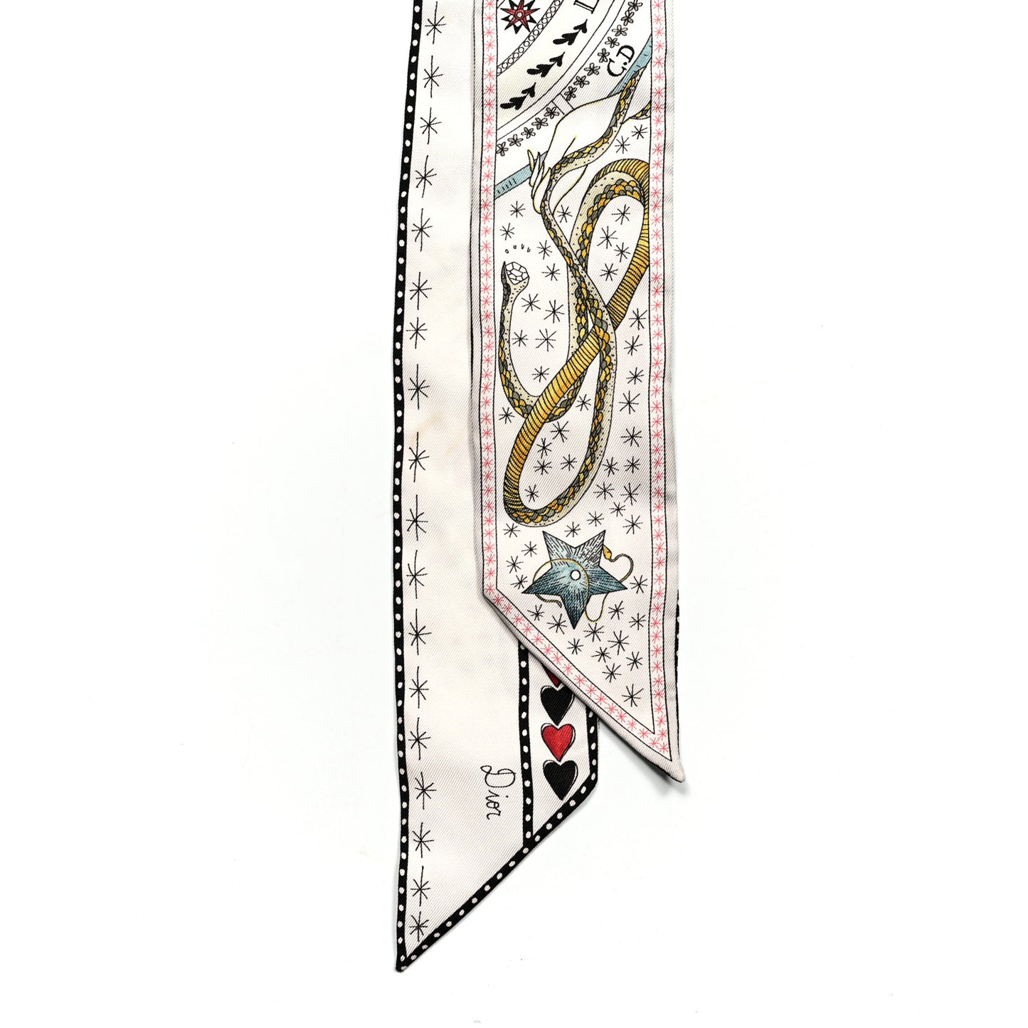 Silk La Roue De La Fortune Mitzah Scarf