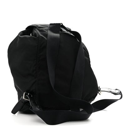 Prada Tessuto Nylon Vela Cinch Backpack Black 3 of 16