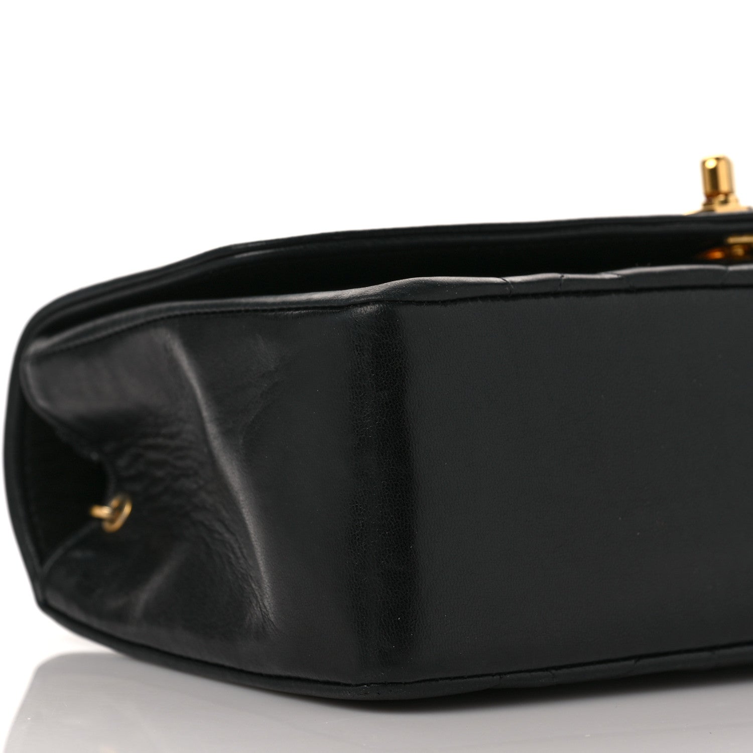 Chanel Lambskin Quilted Small Single Flap Black 8 of 8