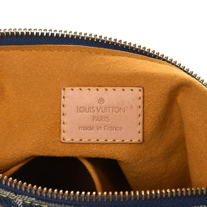 Louis Vuitton Monogram Denim Baggy PM Blue 6 of 11