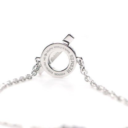 Hermes 18K White Gold Diamond Finesse Bracelet SH 5 of 6