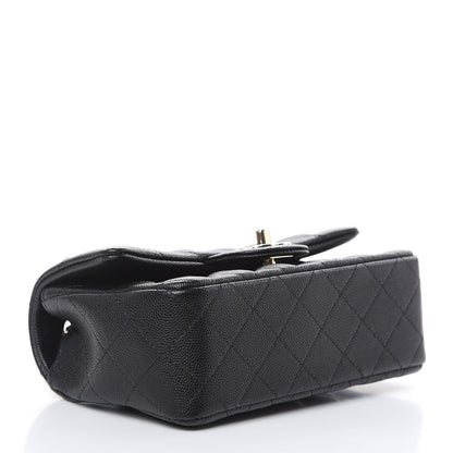 Chanel Caviar Quilted Mini Rectangular Flap Black 4 of 11