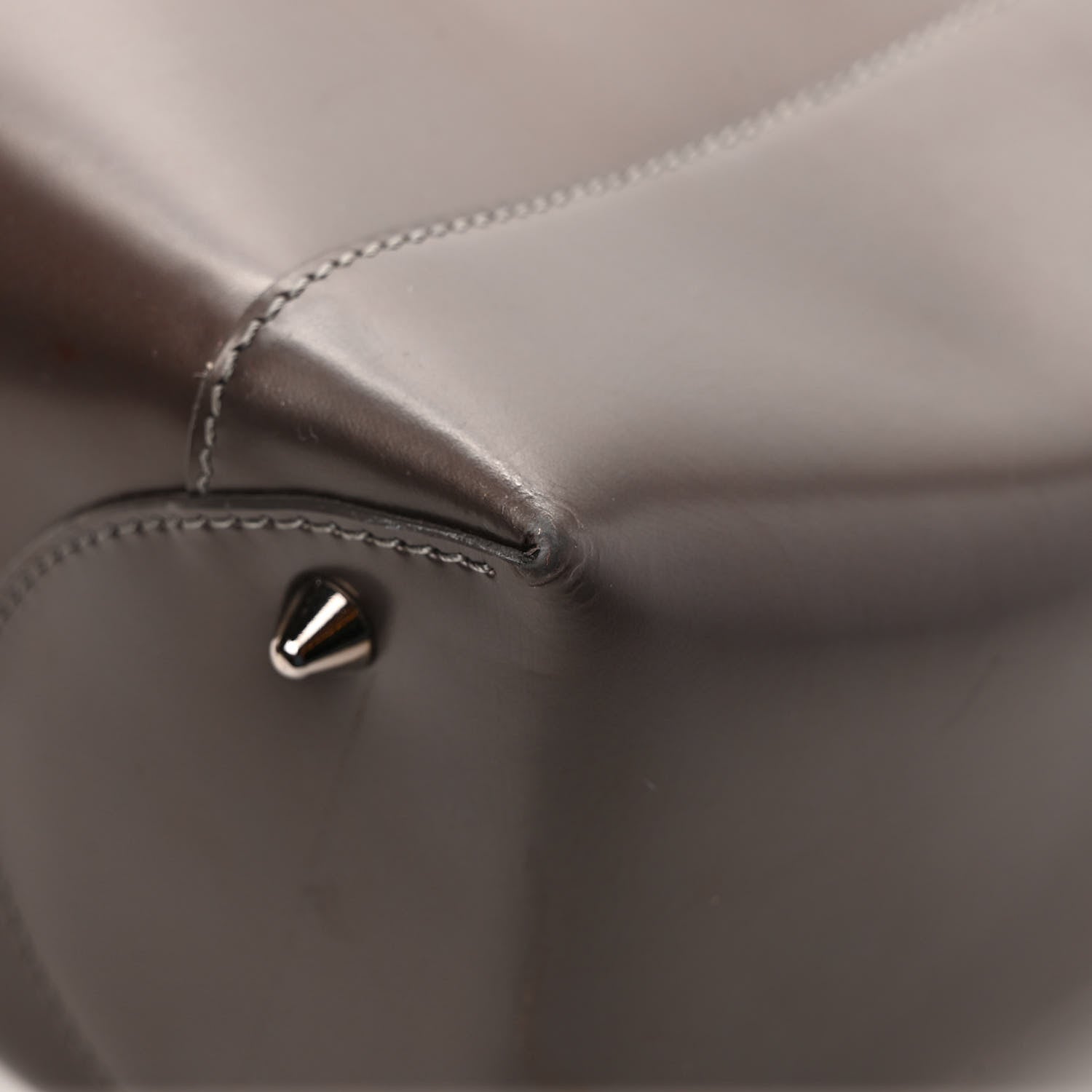 Christian Dior Patent Medium Malice Tote Brown 11 of 11