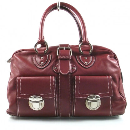 Marc Jacobs Leather Venetia Wine 1 of 10