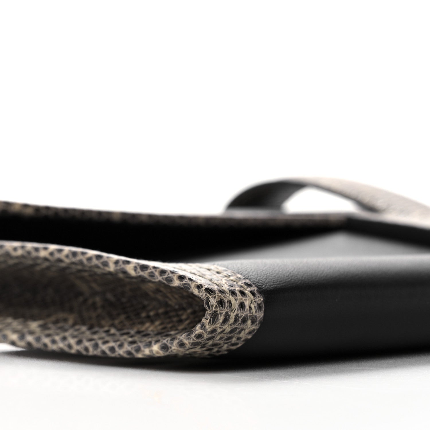 Hermes Swift Lizard Jige Elan Touch 29 Clutch Black Ombre 9 of 12