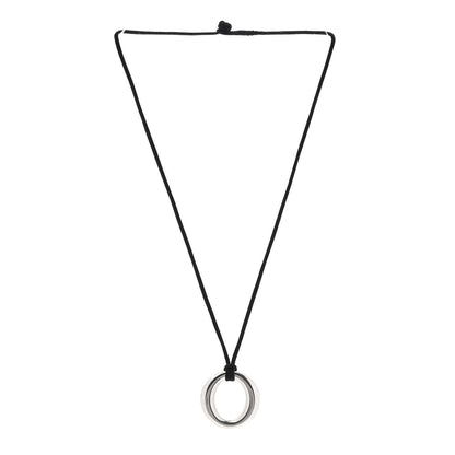 Tiffany Sterling Silver Elsa Peretti Sevillana Pendant Necklace 3 of 5