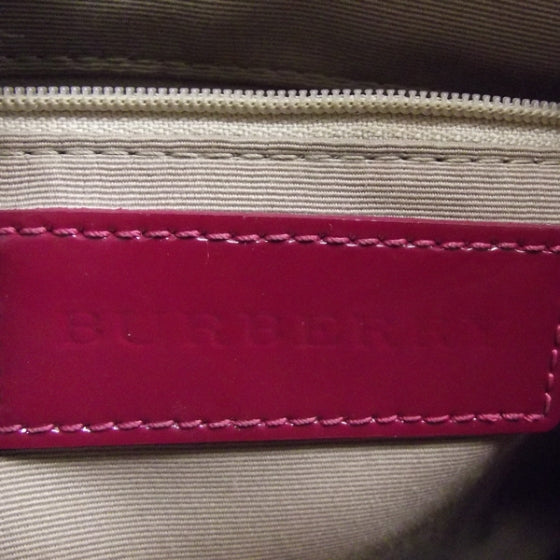 Burberry Nova Check Chester Bowling Bag Raspberry Sorbet 8 of 10