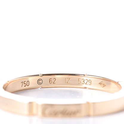 Cartier 18K Yellow Gold 2.5mm Maillon Panthere Wedding Band Ring 62 10 5 of 6