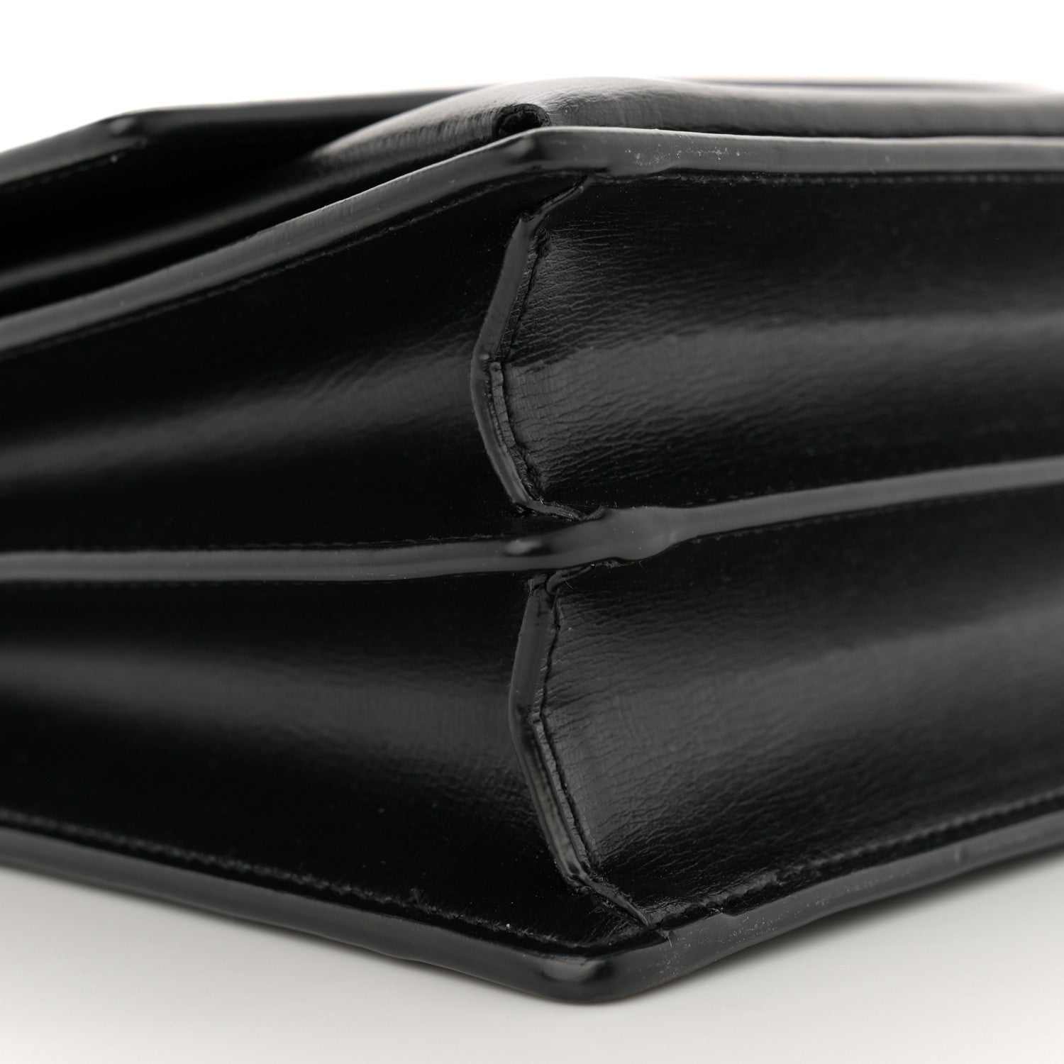 Saint Laurent Calfskin Medium Monogram Sunset Black 10 of 12