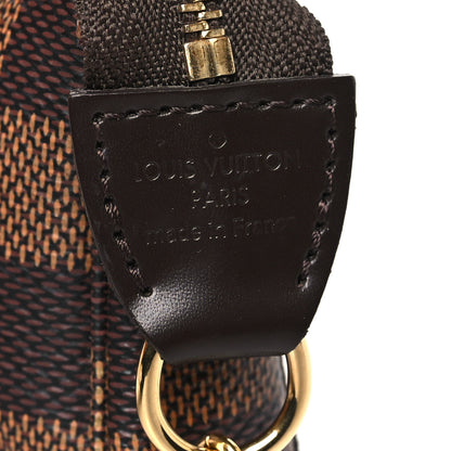 Louis Vuitton Damier Ebene Mini Pochette Accessories 5 of 10