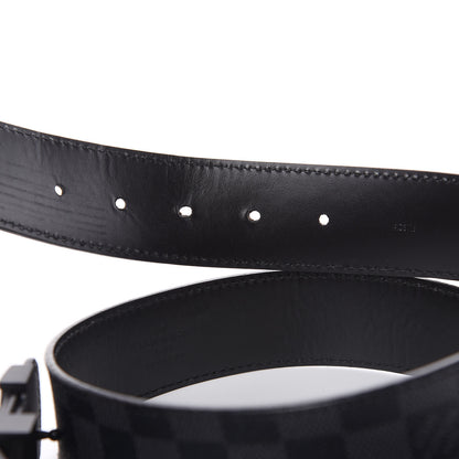 Louis Vuitton Damier Graphite LV Initiales Belt 100 40 4 of 7