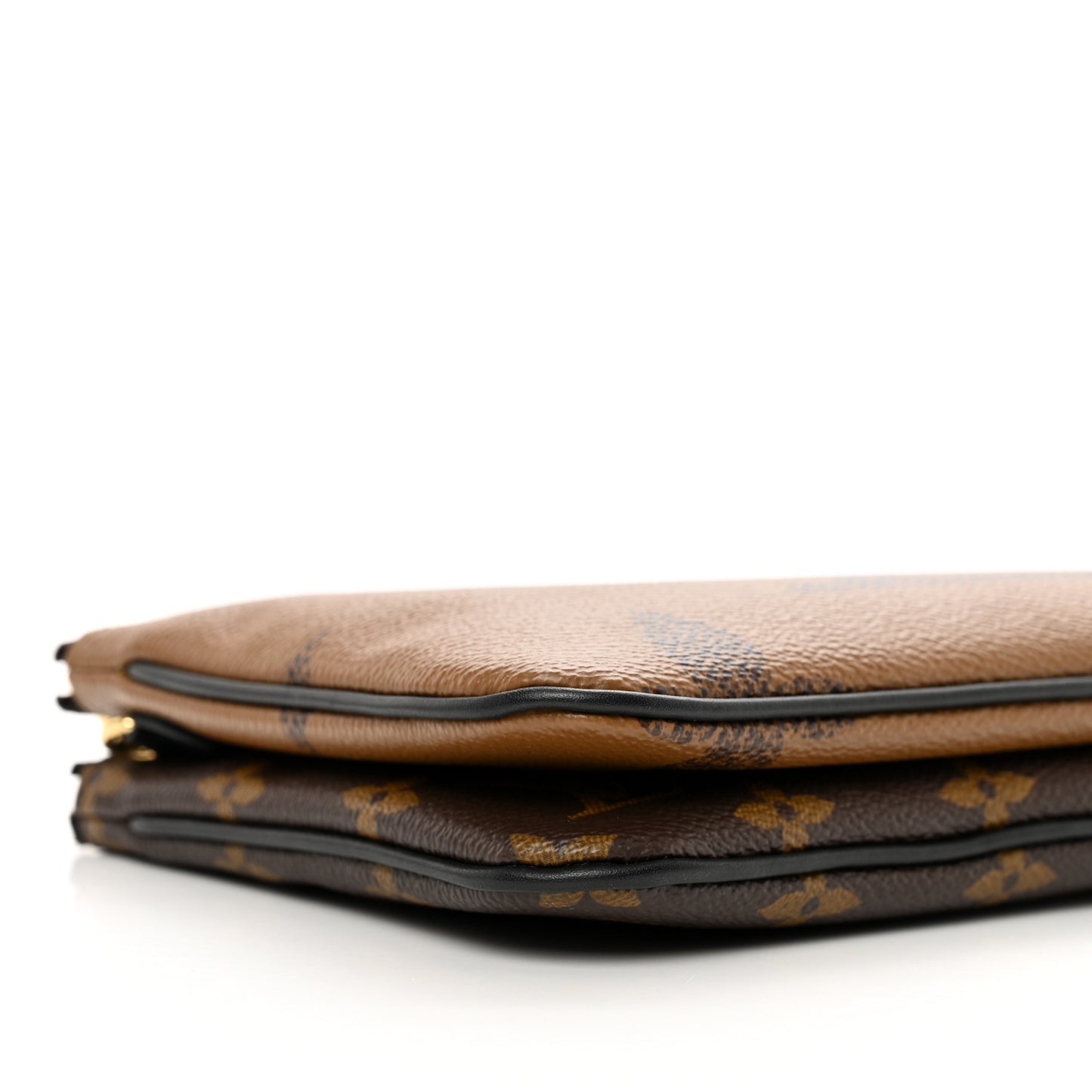 Reverse Monogram Giant Double Zip Pochette