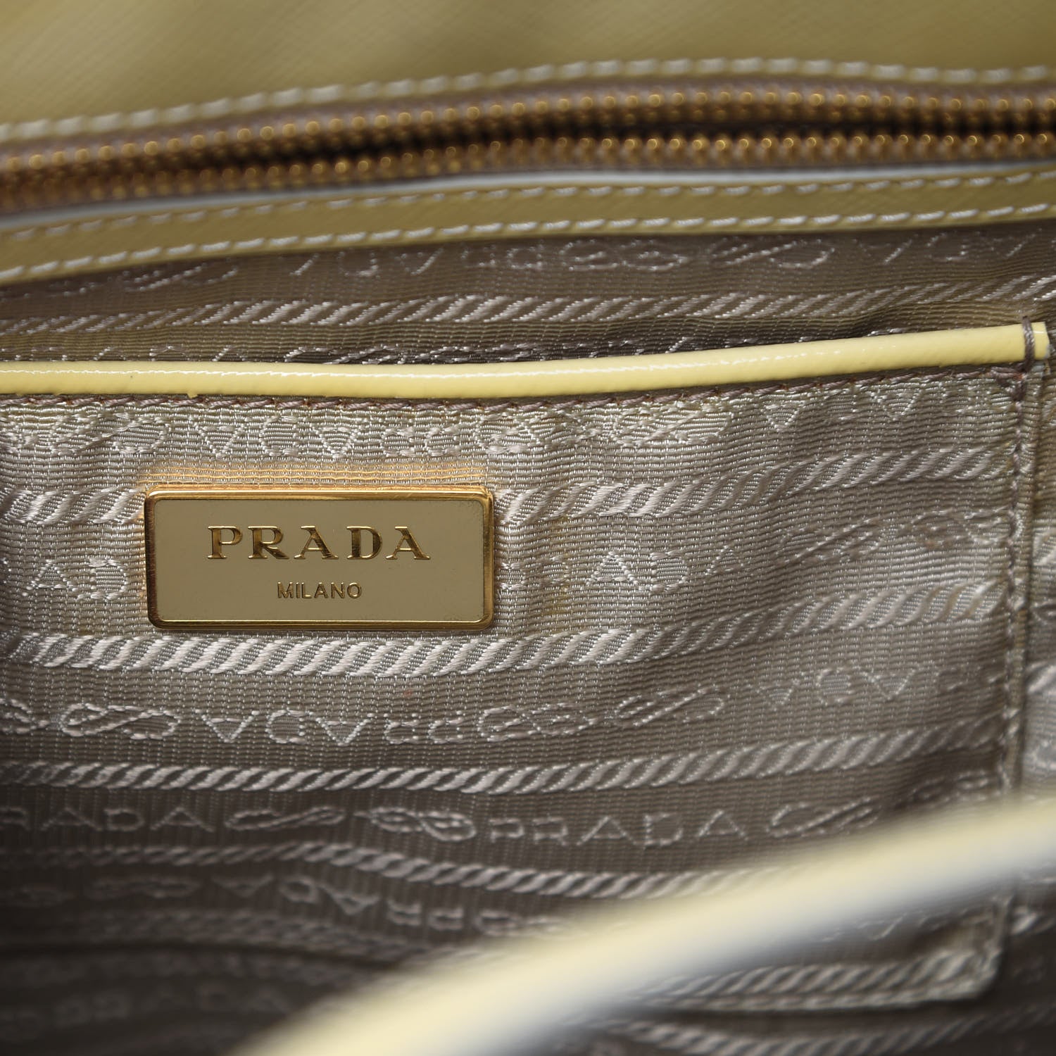 Prada Saffiano Vernice Medium Galleria Double Zip Tote 8 of 19