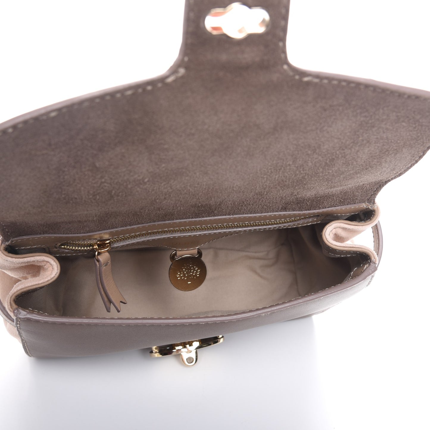 Polished Calfskin Suede Tri-Color Primrose