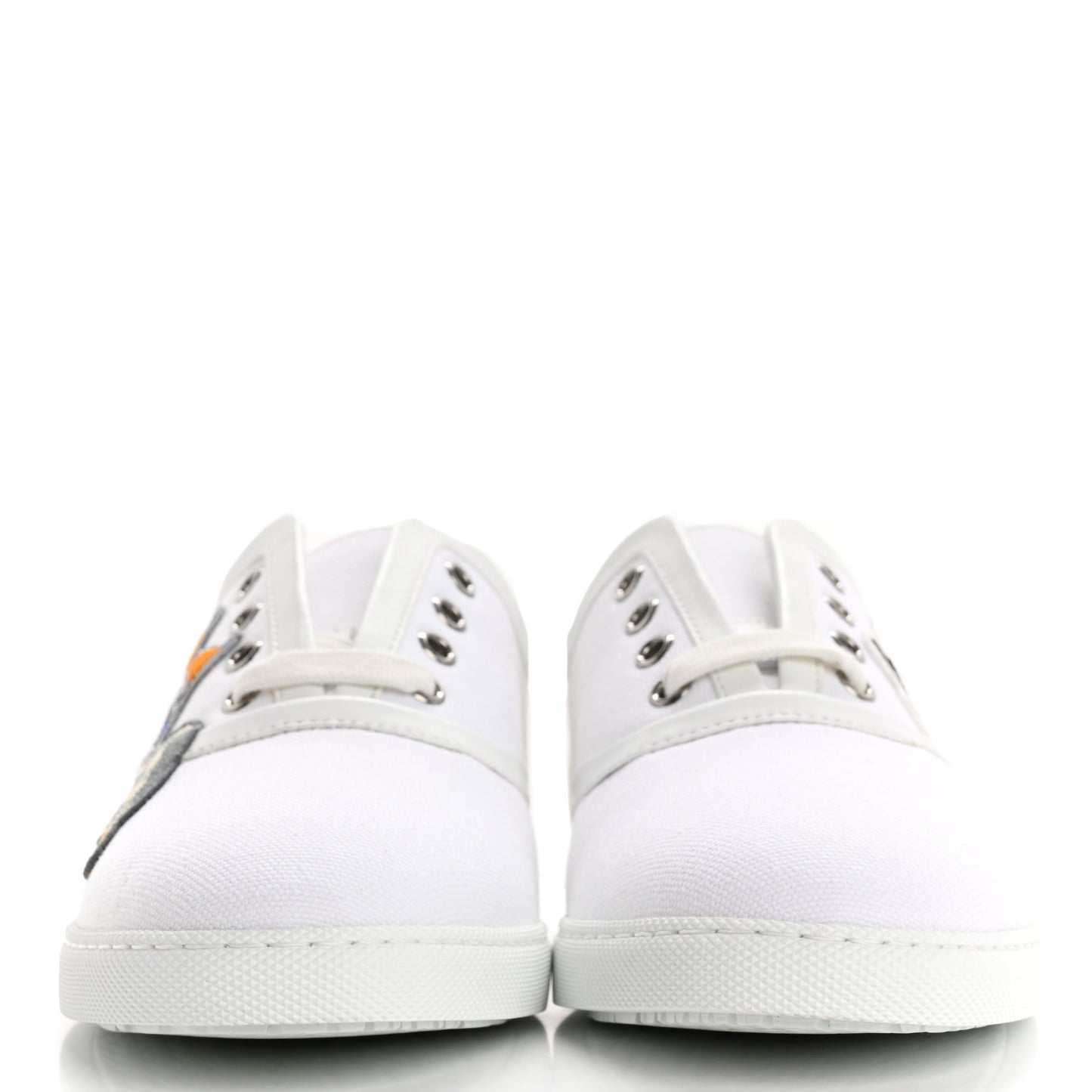 Canvas Embroidered Innocent Sneakers 36.5 White