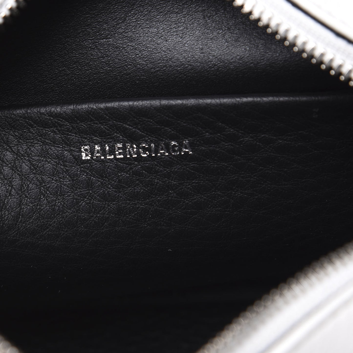 Calfskin Logo XS Everyday Camera Bag White