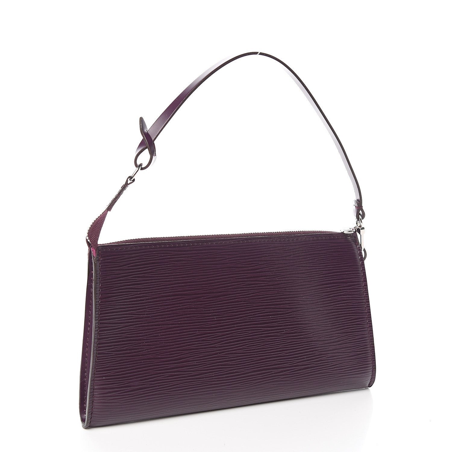 Louis Vuitton Epi Pochette Accessories 24 Cassis 2 of 9